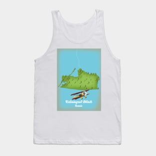 Kaliningrad Oblast map Tank Top